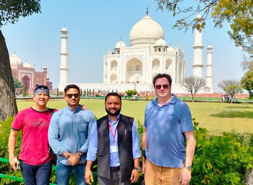 sunrise view taj mahal tour